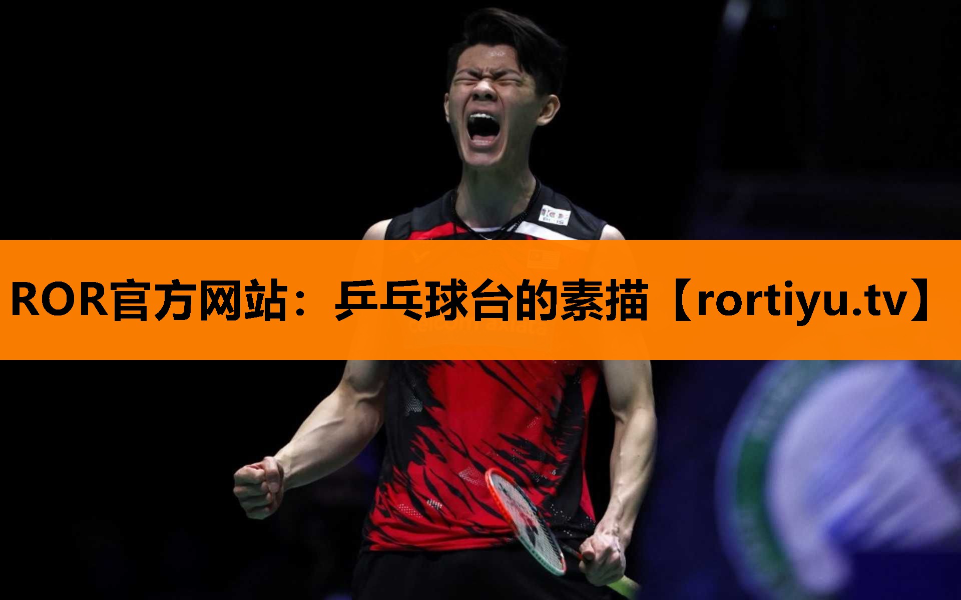 乒乓球台的素描